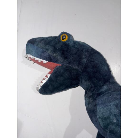 2017 Jurassic World 2 Blue Raptor Velociraptor Dinosaur Stuffed Animal Toy Plush - Picture 3 of 4